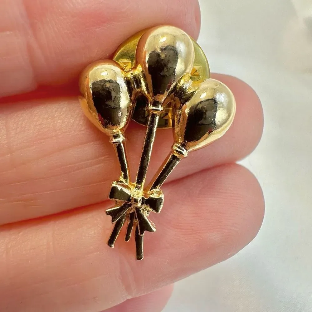 Jonette jewelry small ballon trio brooch